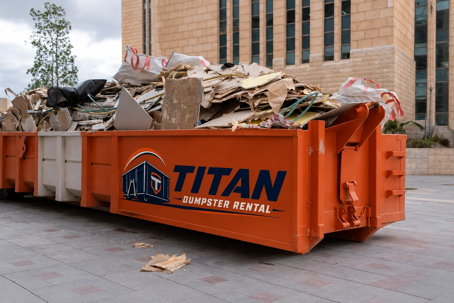 Titan Dumpster Rental dumpster delivery