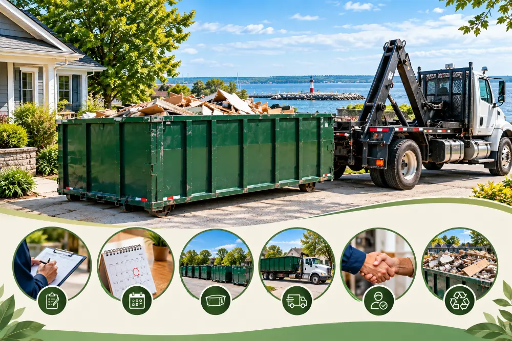 Why choose us for dumpster rental in Kewaunee