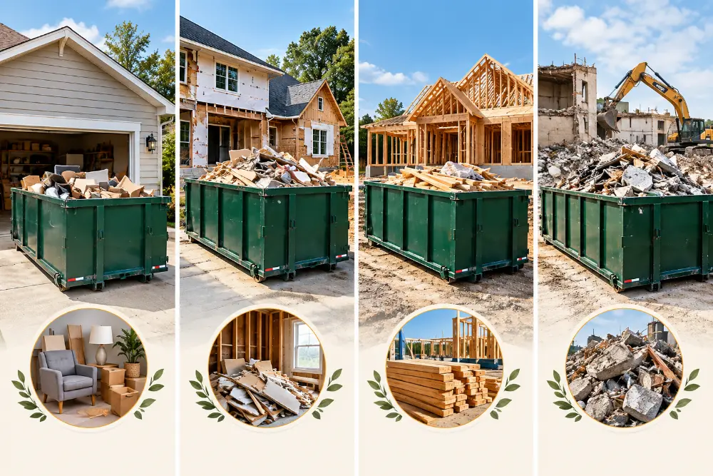 Not sure which dumpster size you need in Lawrence