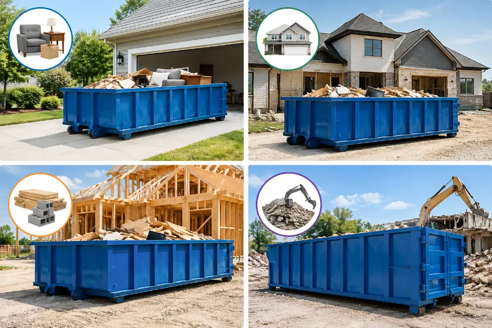 Not sure which dumpster size you need in Pulaski