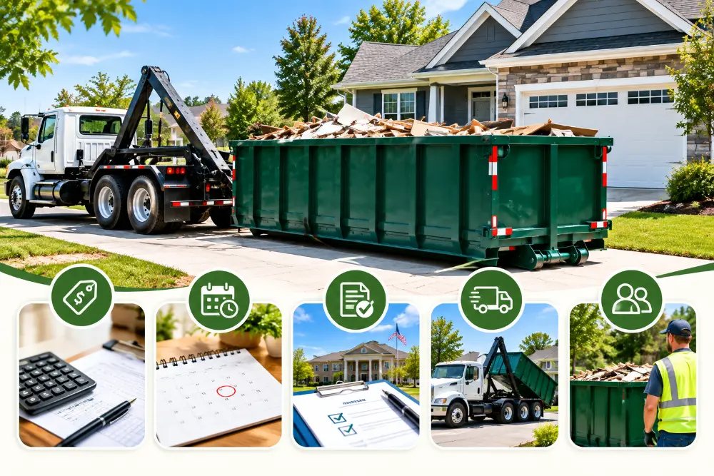 Why choose us for dumpster rental in Allouez