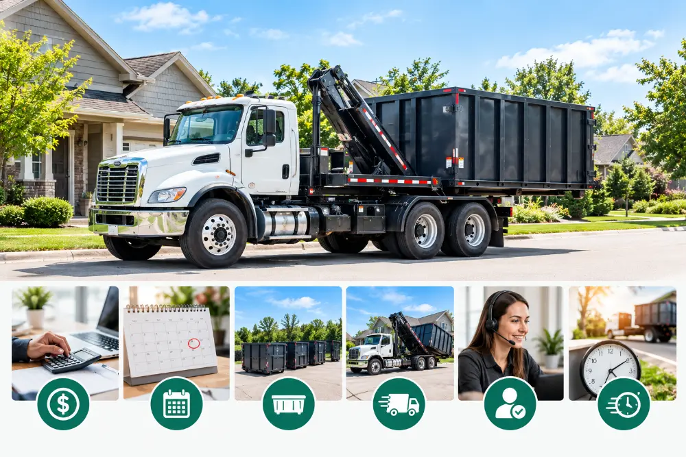 Why choose Titan Dumpster Rental in Bellevue WI