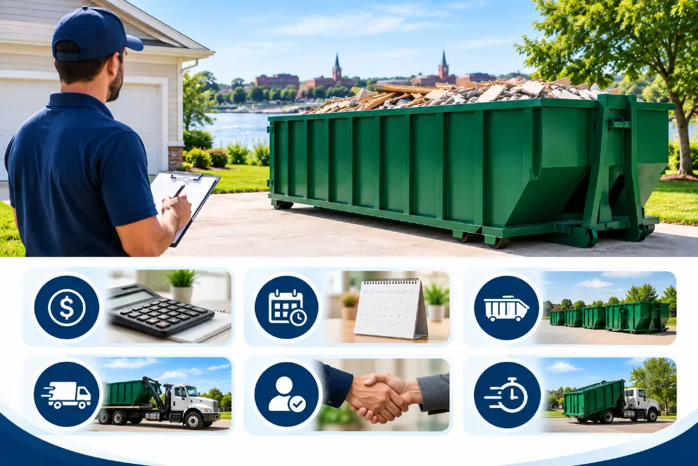 Why choose Titan Dumpster Rental in De Pere WI
